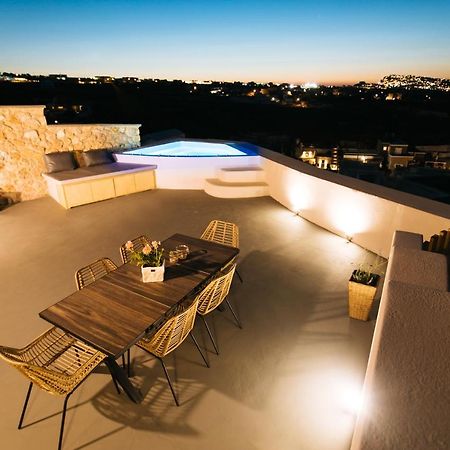 Amer Villa Santorini With Outdoor Hot Tub Vóthon Exteriér fotografie