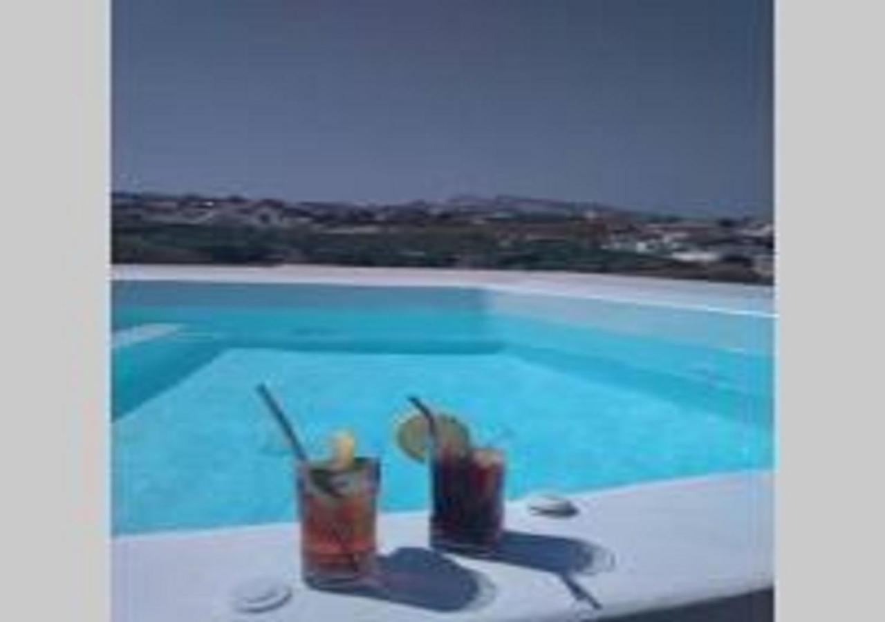 Amer Villa Santorini With Outdoor Hot Tub Vóthon Exteriér fotografie